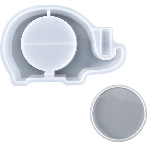 DIY-Sparschwein-Silikonform – Epoxidharzform für Münzbox