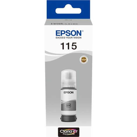 Epson 15 EcoTank Cartouche d'encre 1 pièce(s) Original Gris (C13T07D54A)