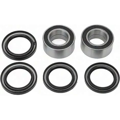 Vorderer Dichtungssatz und Lager für TRX 500 650 680 ATV 2005-2015, staubdichter Ersatz, 4-teiliges Set kompatibel mit Honda. (1/2)