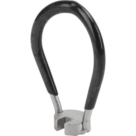 Clé à rayons pour vélo, outil de réglage pour rayons de roue, outil de réglage pour fil d'acier de pneu, noir (1/5)