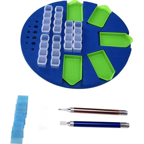 Organisateur d'outils pour peinture strass, gain de place, pratique et sûr, plateau porte-outils pour peinture strass (1/5)