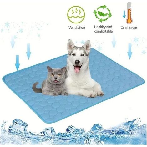 (Blue)Mat Rafraichissant XL - 100x75 cm - Comfort Optimal - Technology Auto-Active (1/5)