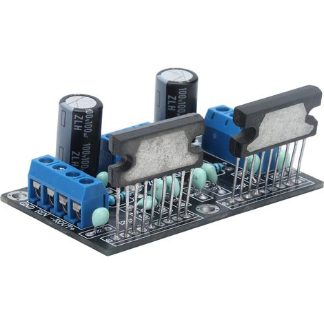 TDA1521 Verstärkerplatine BTL Dual-Netzteilschaltung AMP Elektronisches Bauteil DIY Hi-Fi Zubehör 12V (1/5)