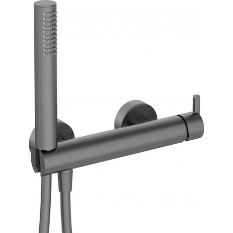 Duscharmatur mit Titan-Duschset BQS D41M
