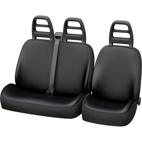 Housse utilitaire XLC Xlcover - Assise 54x56 cm Dossier 59x69 cm Banquette 93x71 cm Noir (1/5)