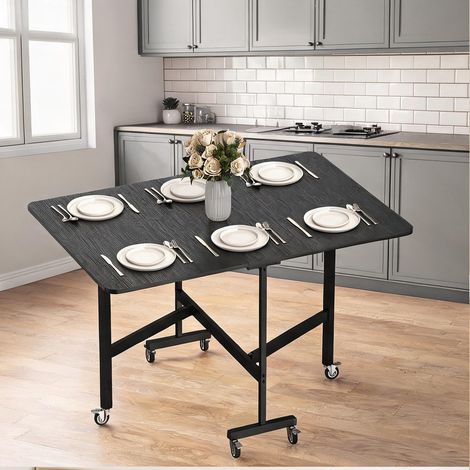 Table de salle à manger en spanplatte Stahl 120 x 80 x 73 cm (1/5)