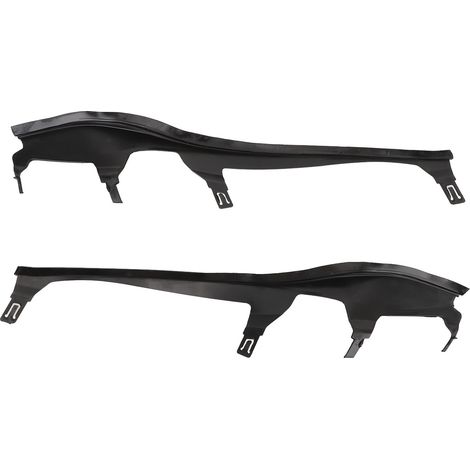 Coppia di strisce di copertura superiori del faro 63126934751, guarnizione del faro per Serie 3 E46 Coupé Cabrio LCI