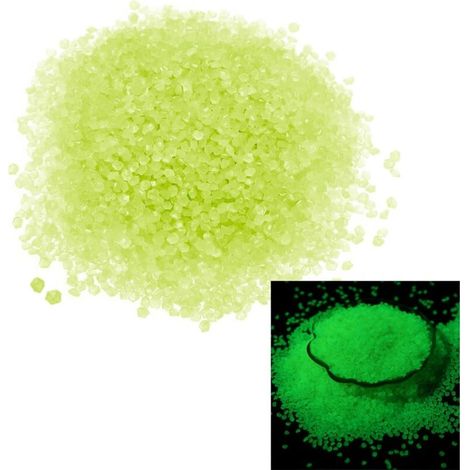 6000 galets brillants pour décoration de jardin extérieur/aquarium/décoration extérieure/vase d'aquarium (jaune)