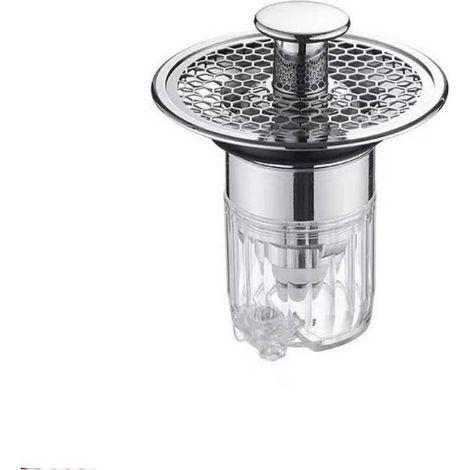 Bouchon évier pop-up 32-42mm - filtre double action , cuisine/salle de bain (1/5)