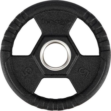 Plato ol铆mpico negro recubierto de goma TOH HMS TOH05 Plato ol铆mpico negro recubierto de goma 5 kg HMS (1/2)