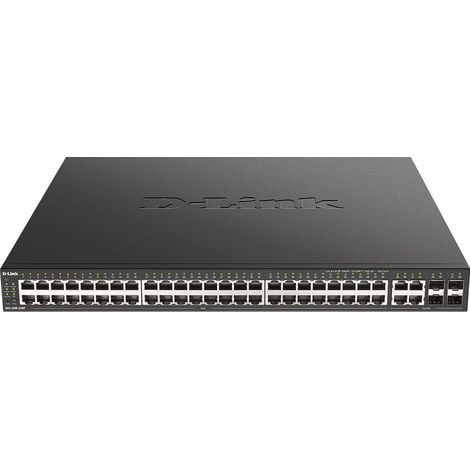HUB Switch puertos 52 puertos Gigabit Ethernet D-Link DGS-2000-52