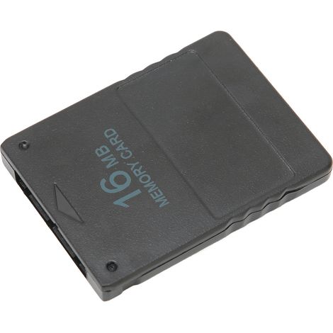 Carte mémoire 2 en 1 pour console de jeux PS2, 16 Mo, compatible Plug and Play et prête à l'emploi. (1/5)