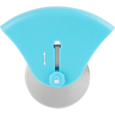 Couteau à pizza rétractable en acier inoxydable, coupe-pizza, couteau rotatif, ustensiles de cuisine (1/5)
