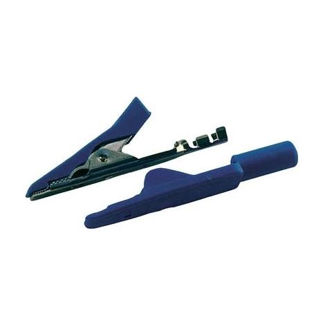 KS MINIATUR-ABGREIFKLEMME CRIMP BLAU MA 1