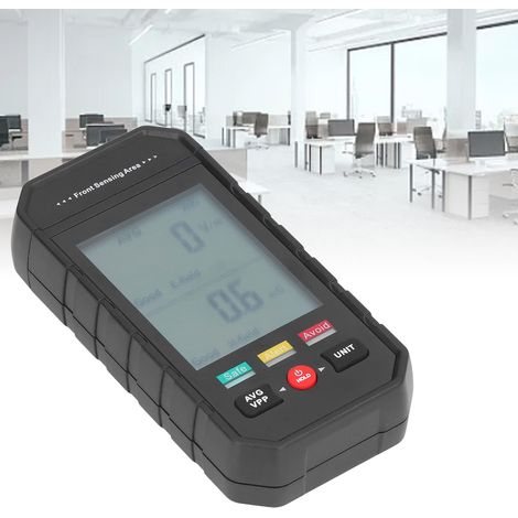 Détecteur EMF Numérique LCD pour Mesures de Rayonnement Électromagnétique - Maison, Bureau, Extérieur