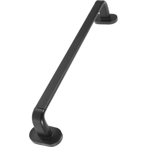Porte Serviettes Mural sans Perçage Noir Mat Support Robuste Multi Usage pour Salle de Bain Rangement Serviettes et Porte Chaussures Installation Facile et (1/5)