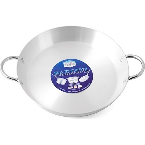 Tegame Albergo Omnia Ø36 cm aus Aluminium mit 2 Edelstahlgriffen