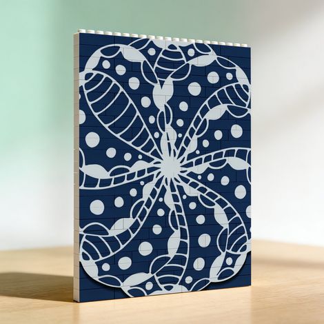 Cadre photo artistique en blocs, cadeau pour couples lors de jours spéciaux (1/5)