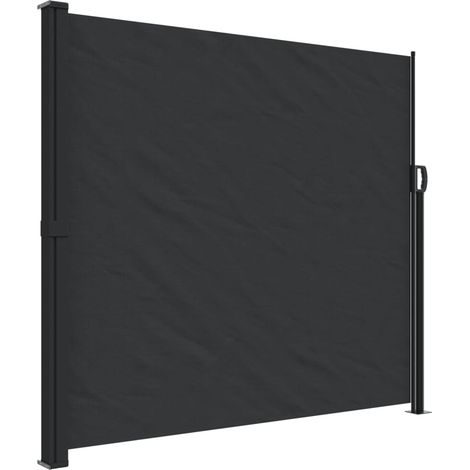 Auvent latéral rétractable noir 180x600 (1/5)