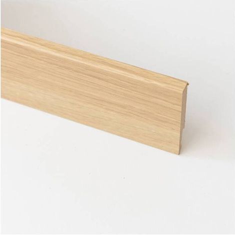5 x BATTISCOPA 80X14 MM MDF 240 CM ROVERE NATURALE