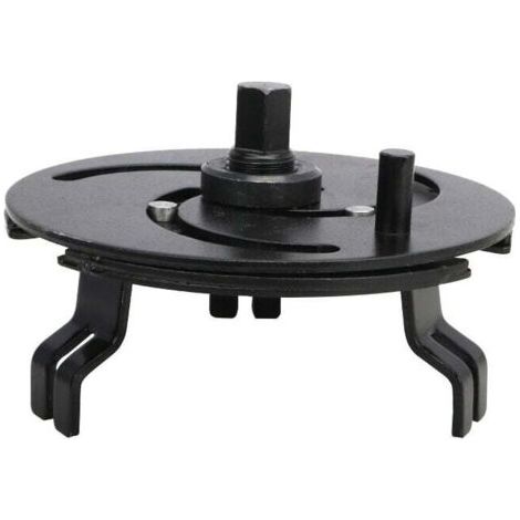 Llave universal ajustable multifuncional para tapa de depósito de combustible de coche, para desmontaje y montaje, llave de dos o tres mordazas en ángulo recto para tapa de bomba de gasolina.