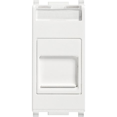 VIMAR - 14337.C Adattatore portello RJ45 Keystone bianco
