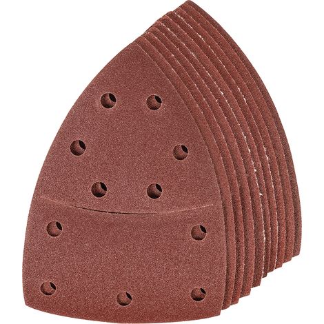 10 x Klettschleifblätter für Multischleifer 102x62 mm 93 mm K120