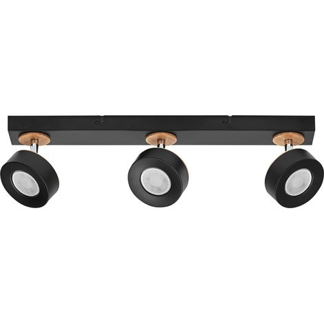 LEDVANCE DECOR SPOT PLUTO 14,4W, 960lm, noir, spot, têtes réglables, utilisation polyvalente, spot intérieur, lumière chaude, optique de haute qualité, montage facile.