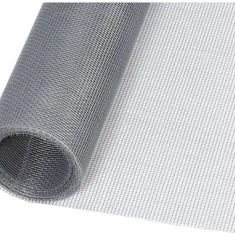 Mosquitera a medida de 120 cm x 2,5 m en fibra de vidrio resistente a los rayos UV, se vende por unidad. (1/5)