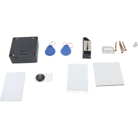 Serrure électronique invisible pour armoire, tiroir intelligent automatique, pour préserver l'intimité de vos meubles, sans fil d'alimentation. (1/5)