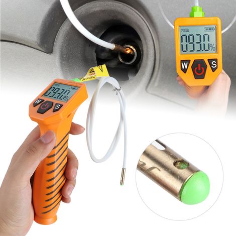 Testeur d'huile moteur, outil de diagnostic et analyseur de qualité automatique avec LED (1/5)