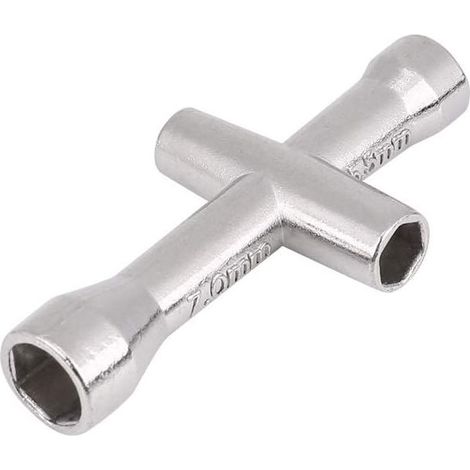 4/5/5,5/7 mm Metall-Kreuzschlitzschlüssel für ferngesteuerte Autobahnräder.