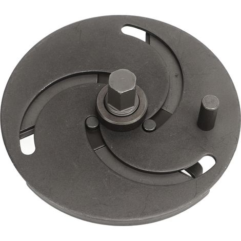 FOREHILL Clé pour couvercle de pompe à carburant en acier au carbone 3 mâchoires réglables de 89 à 170 mm Outil de retrait du couvercle du réservoir de carburant (1/5)