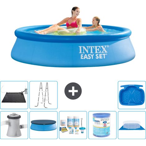 Intex Piscine Easy Set Ronde - 244x61 cm - 9-pièces S40807 (1/5)