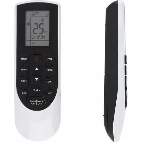 pair Remplacement de la télécommande du climatiseur YAN1F1 pour la télécommande du climatiseur AC Gree VIR09HP115V1AH VIR12HP230V1AH (1/5)