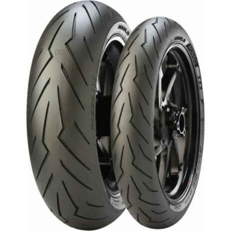 Pneumatico Pirelli Diablo Rosso III 120/70ZR17 120/70-17 2024 Anteriore Tl