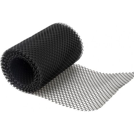Gutter Protection Mesh with 10 Fixing Clips, 16cm x 6m, Roof Gutter Protection Mesh, Gutter Leaf Filter (1/5)