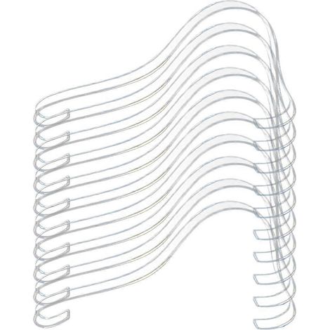 10 présentoirs à chaussures, supports pour sandales et chaussures en acrylique-21.00X14.00X1.40CM (1/4)