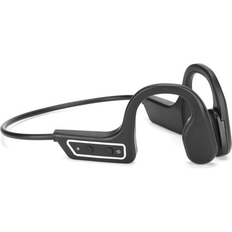 Kabelloser Bluetooth 5.0-Kopfhörer mit Knochenleitung und integriertem Mikrofon, ideal für Outdoor-Sportarten. (1/5)