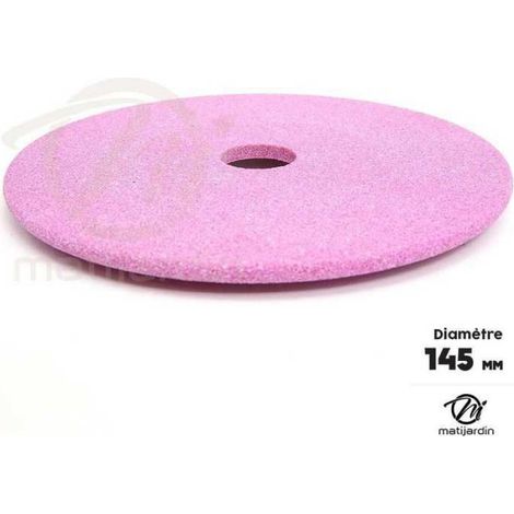 Meule d'affûtage chaîne tronçonneuse 3/8" et.404" Ø 145 mm. Epaisseur 4,5 mm (1/4)