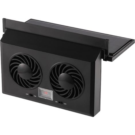 Ventilateur d'Extraction Solaire pour Voiture Ventilation (1/5)