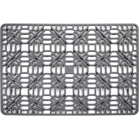 SHINING HOUSE Alfombrilla de silicona para fregadero de cocina, excelente accesorio de rejilla protectora para fregadero de acero inoxidable, fregadero de baño, cuenco de porcelana, debajo del fregade