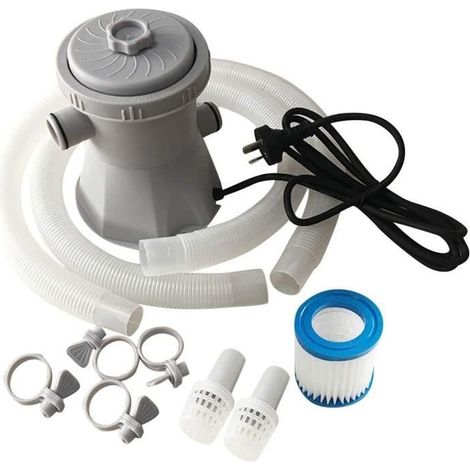 Pompe de Filtre de Piscine Modèle - 300 gallons - Multicolore - Type de Produit: Pompes