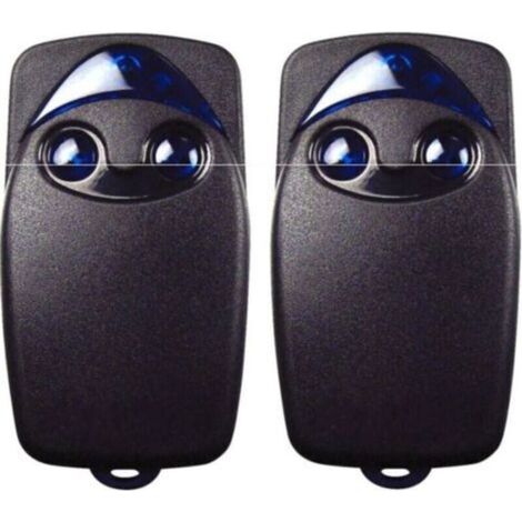 2 x Télécommande Porte Garage - 433,92 MHz - 2 Boutons - Compatible Era Inti ONE ON1 ON2 Very VR FLO1R FLO2R INTI1 - Alimentation Pile 12 V (1/3)