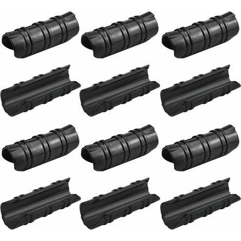 12 Pièces Serre Clips 25mm Fixation Bâche Jardin Résistant Température Élevée Durable pour Films Tuyaux Bannières (1/4)