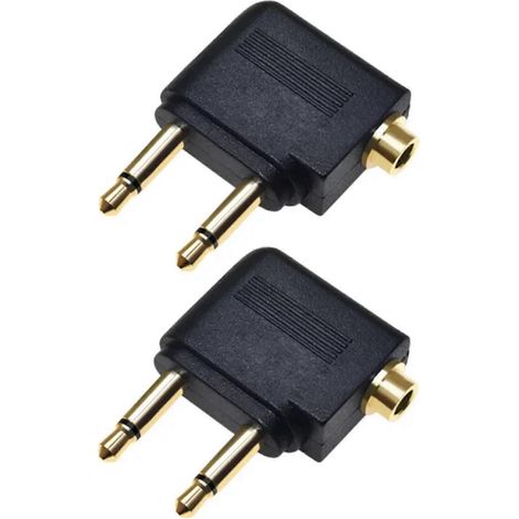 Connecteur audio portable de qualité aéronautique 3,5 mm pour les voyages, doté d'un métal anti-oxydation et d'une coque ergonomique en ABS, d'une indication stable et de plusieurs options de couleur. (1/5)