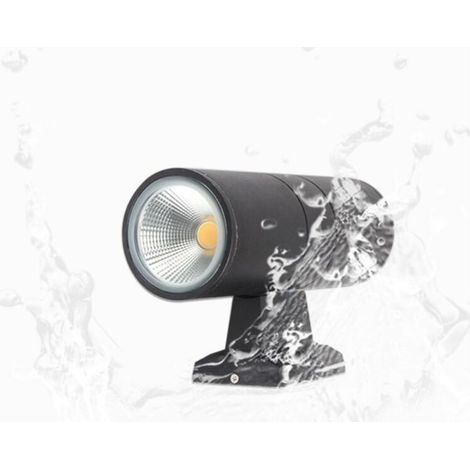 Applique murale extérieure étanche LED Applique murale extérieure Jardin Lumière chaude Applique murale Éclairage créatif (Lumière blanche chaude, 6w) (1/5)