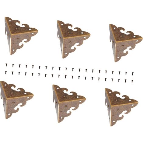 de 8 protections d angle pour pieds de meubles bo te en bois (1/5)
