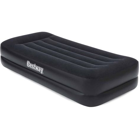 materasso singolo gonfiabile bestway tritech floccato, 191x97x46 cm (1/5)