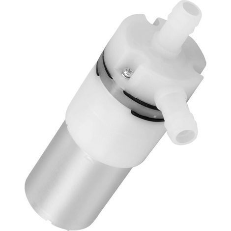 Mini-12V-Gleichstrom-Wasserpumpe, lebensmittelechte, selbstansaugende Membranpumpe, geeignet für Eismaschinen und Kaffeemaschinen, Fördermenge 1,3 Liter/Minute. (1/5)